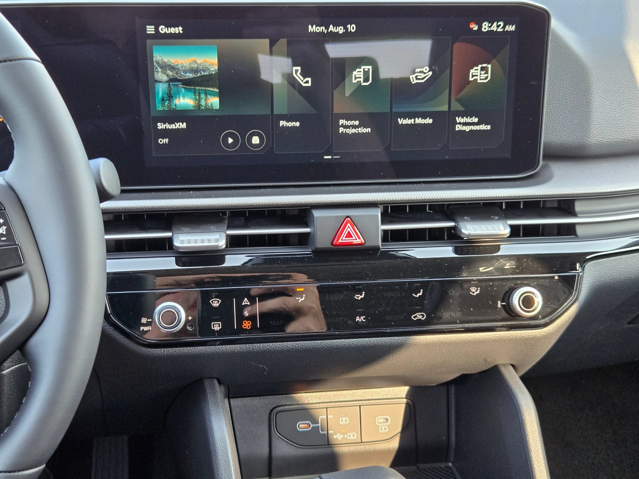 New 2026 Ebony Black Kia LX image 26