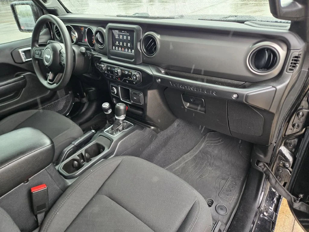 Used 2023 Black Jeep 2-Door Sport 4x4 image 11
