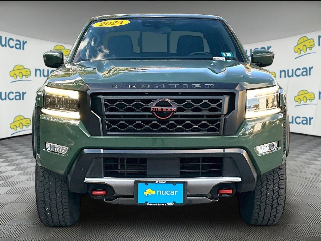 Used 2024 Tactical Green Metallic Nissan PRO-4X image 2