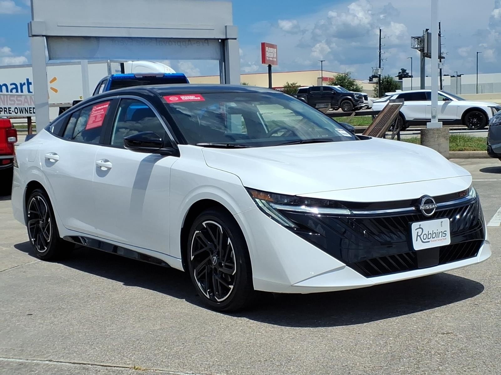 2026 Nissan Sentra SR White at Robbins Nissan