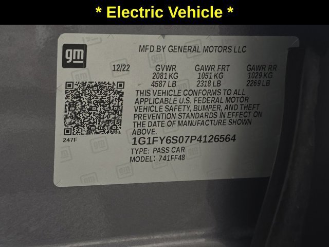Used 2023 GRAY GHOST METALLIC Chevrolet LT image 10