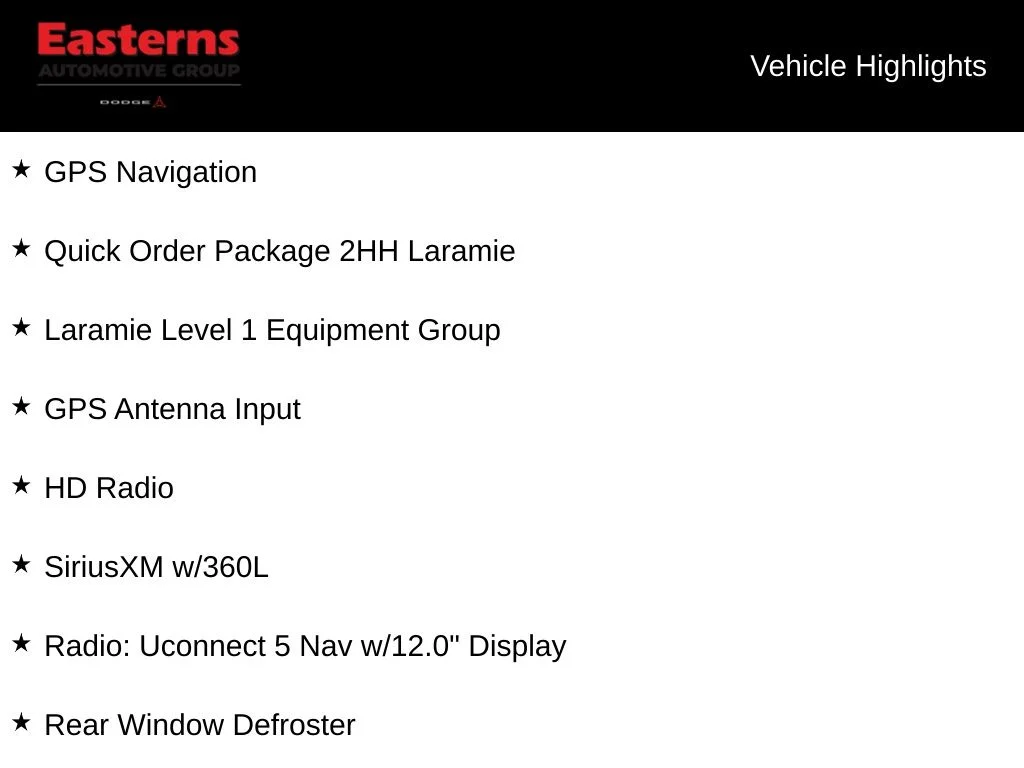 Certified Used 2024 White Ram Laramie image 5