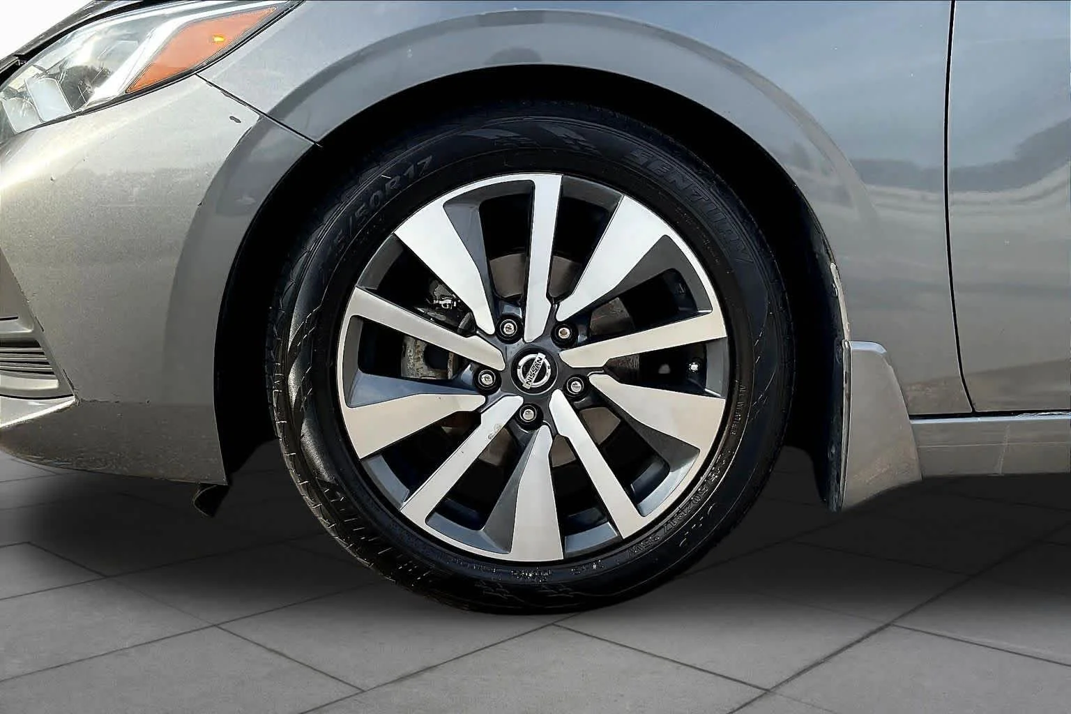 Used 2021 Gun Metallic Nissan SV image 11
