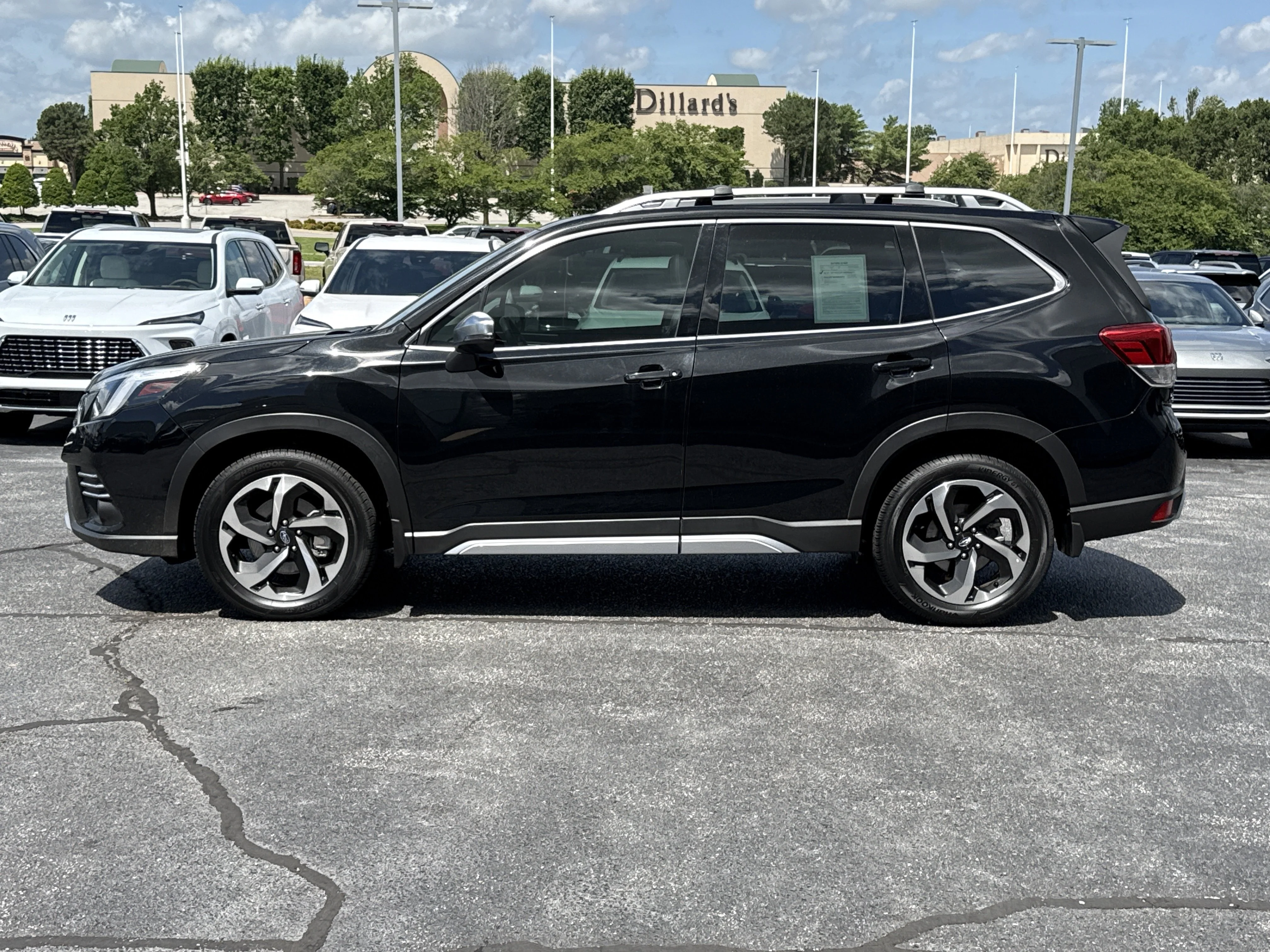 Used 2023 Crystal Black Silica Subaru Touring AWD image 14