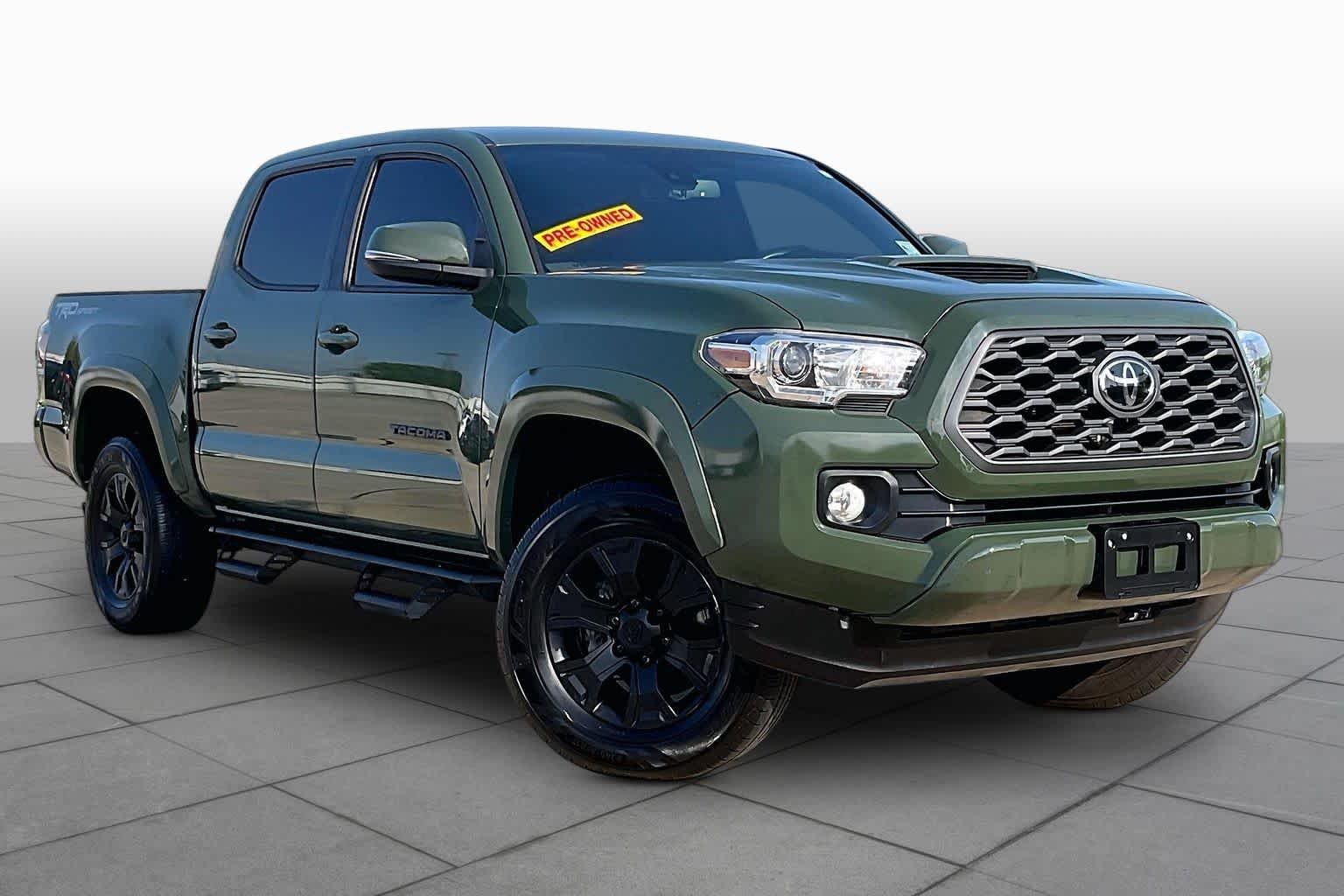 Used 2021 Army Green Toyota TRD Sport image 3