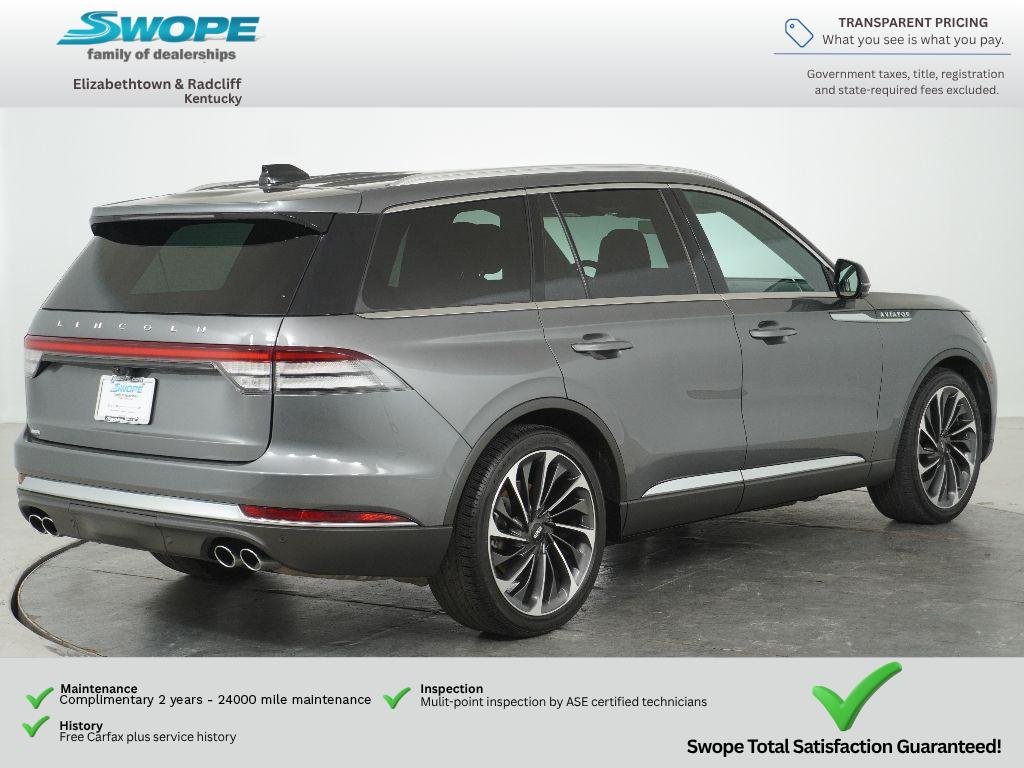 Used 2025 Asher Gray Metallic Clearcoat Lincoln Reserve image 3