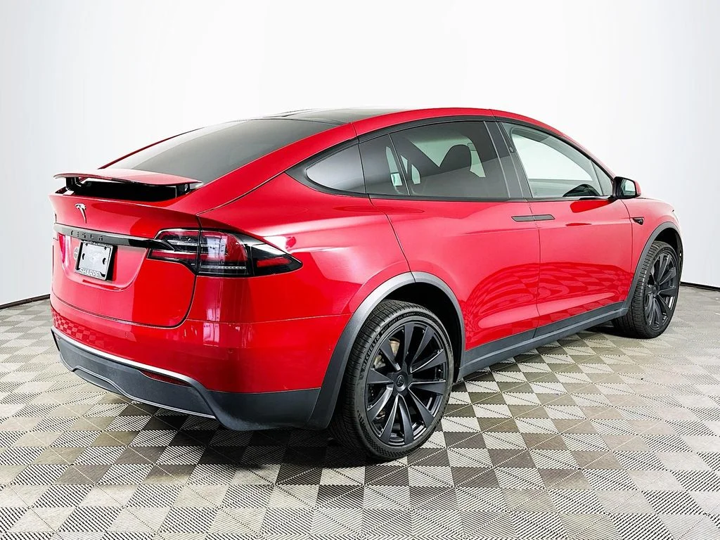 Used 2022 Red Multi-Coat Tesla  image 5
