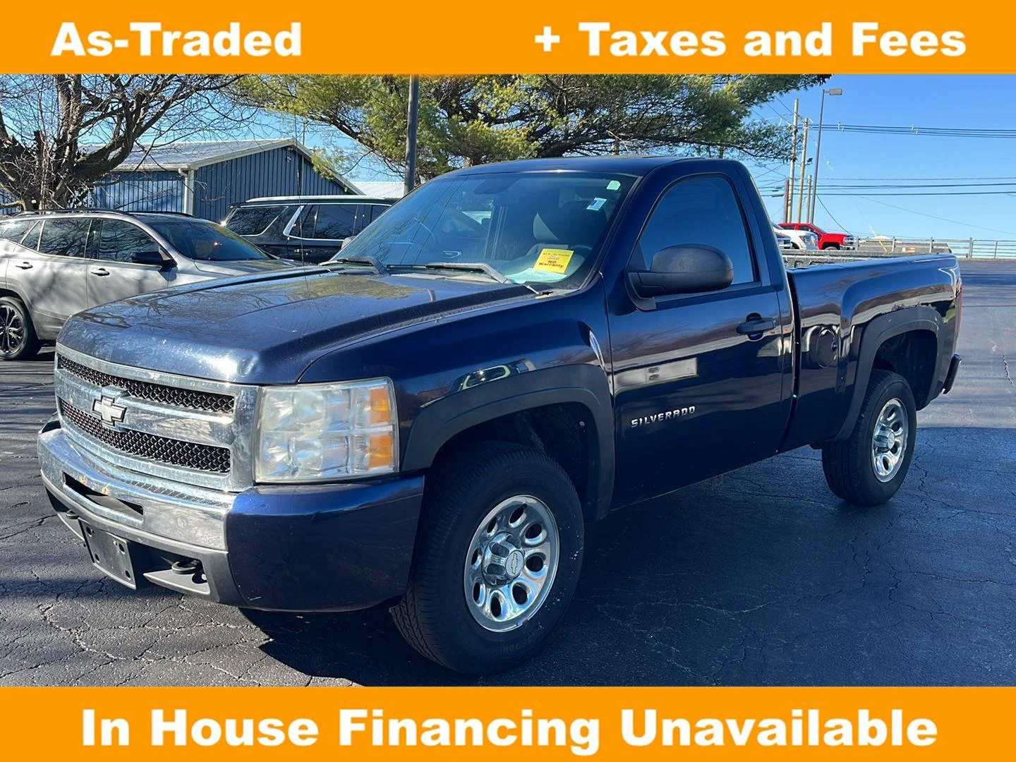 2011 Chevrolet Silverado 1500 Work Truck 4X4 Regular Cab SWB's photo