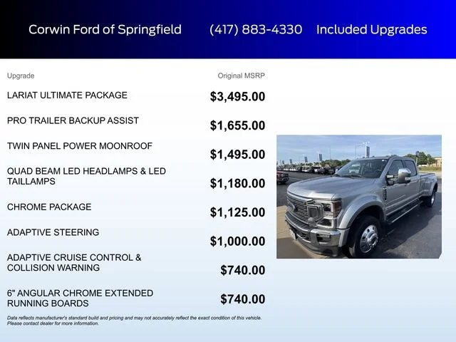 Used 2021 Iconic Silver Metallic Ford Lariat image 6