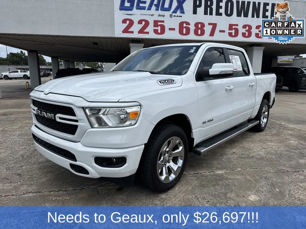 Used 2022 White Ram Big Horn/Lone Star image 3