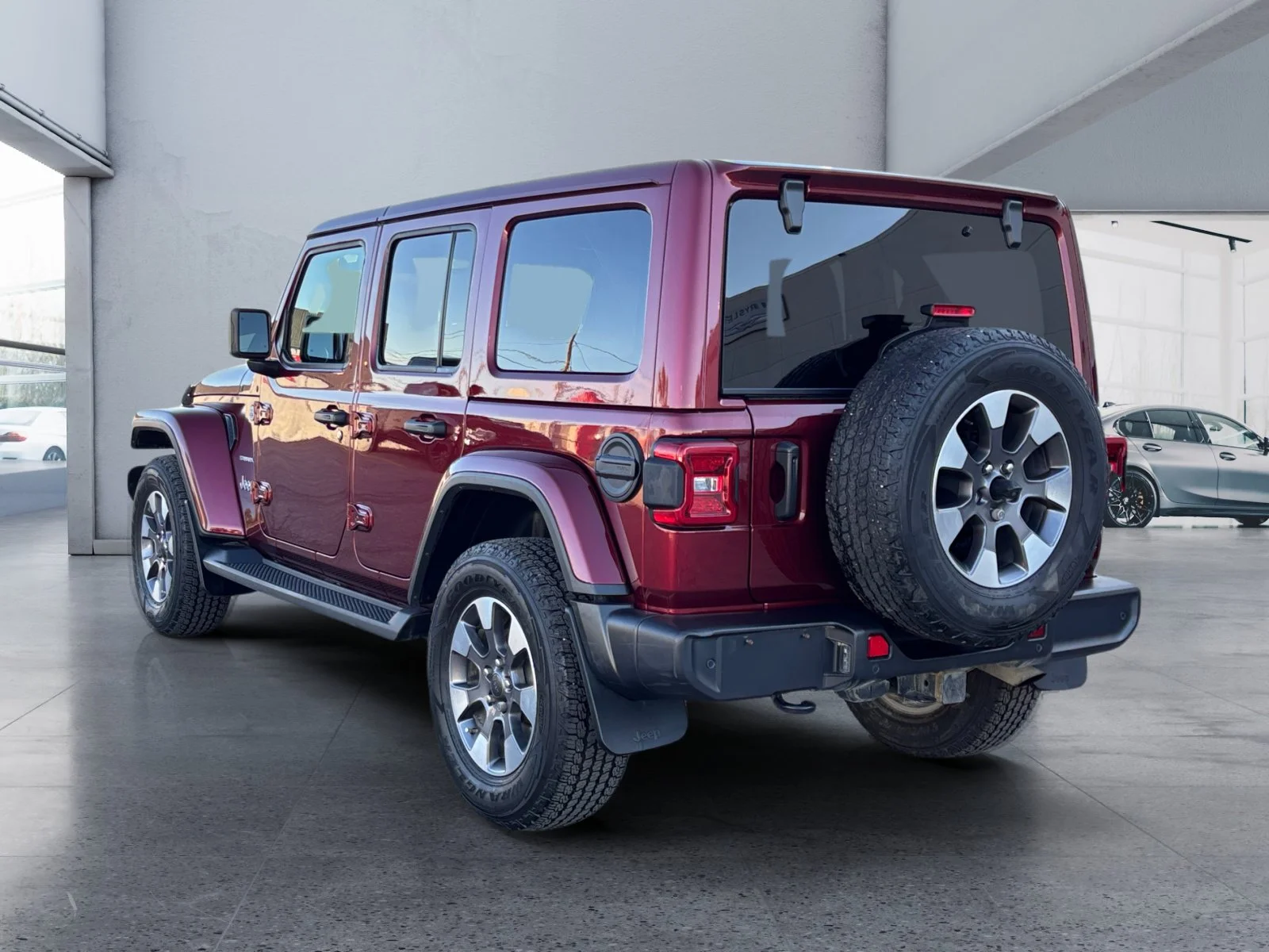 Certified Used 2021 Snazzberry Pearl Jeep Unlimited Sahara image 3