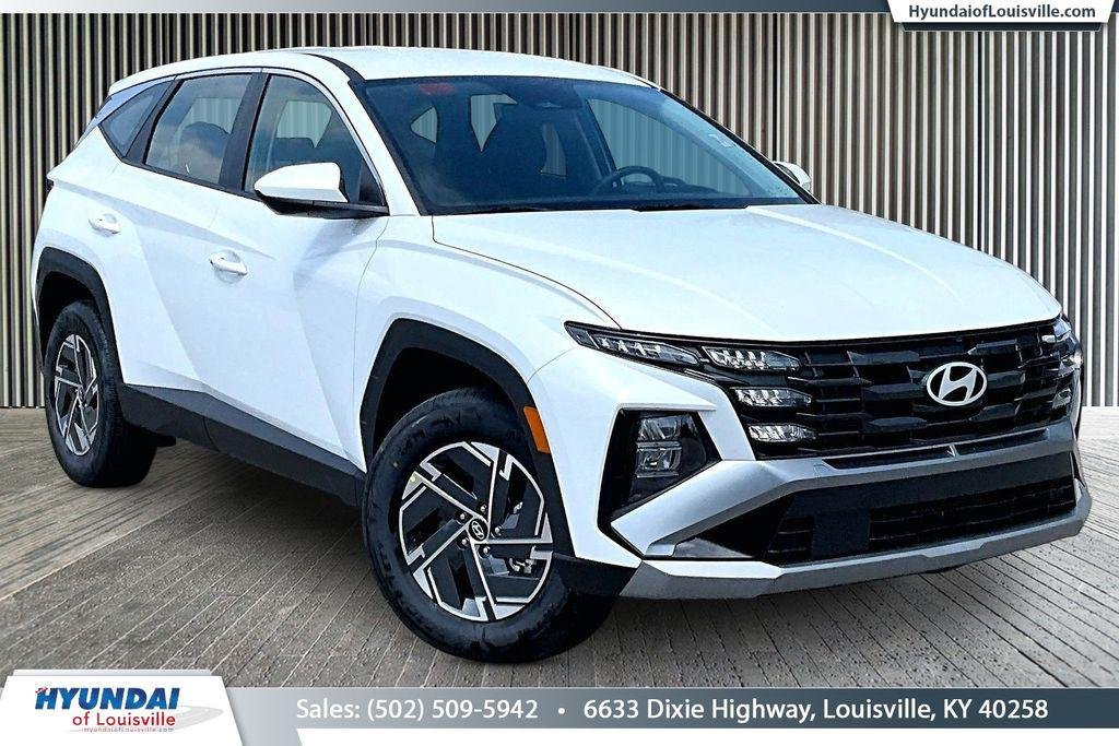New 2026 Creamy White Pearl Hyundai Blue SE image 1