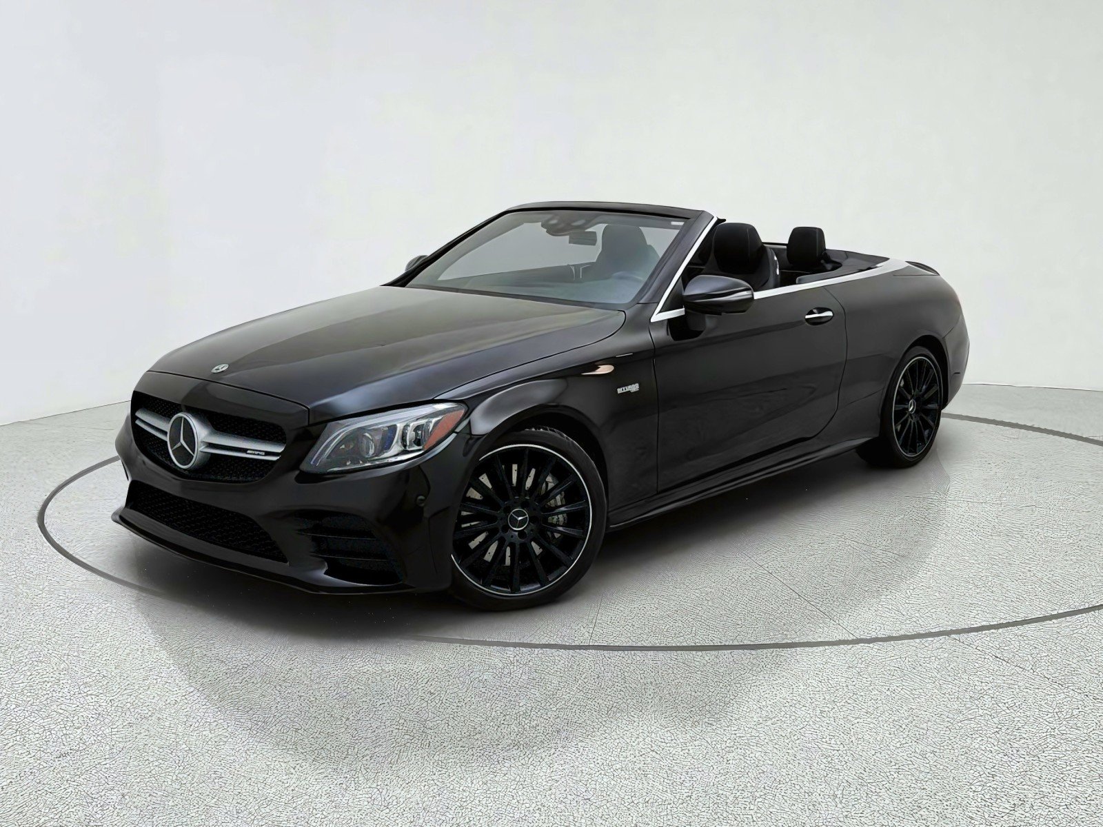 Certified Used 2023 Black Mercedes-Benz AMG® C 43 image 1