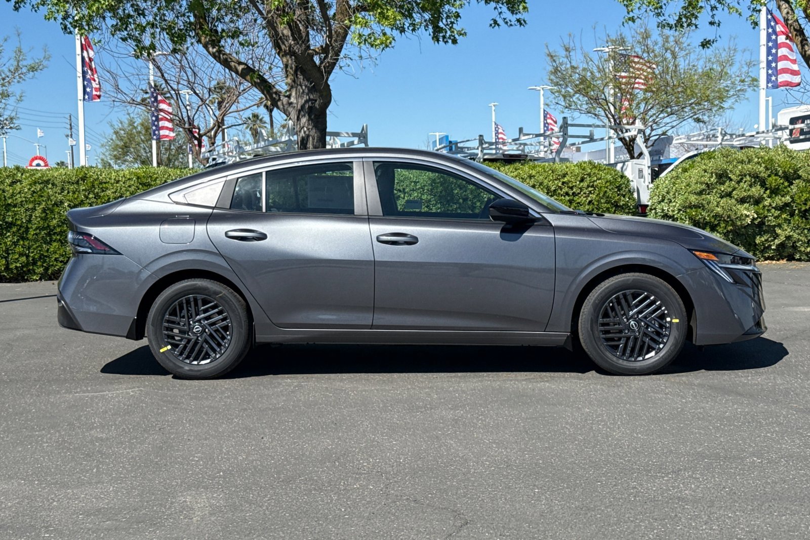New 2026 Gun Metallic Nissan SV image 3