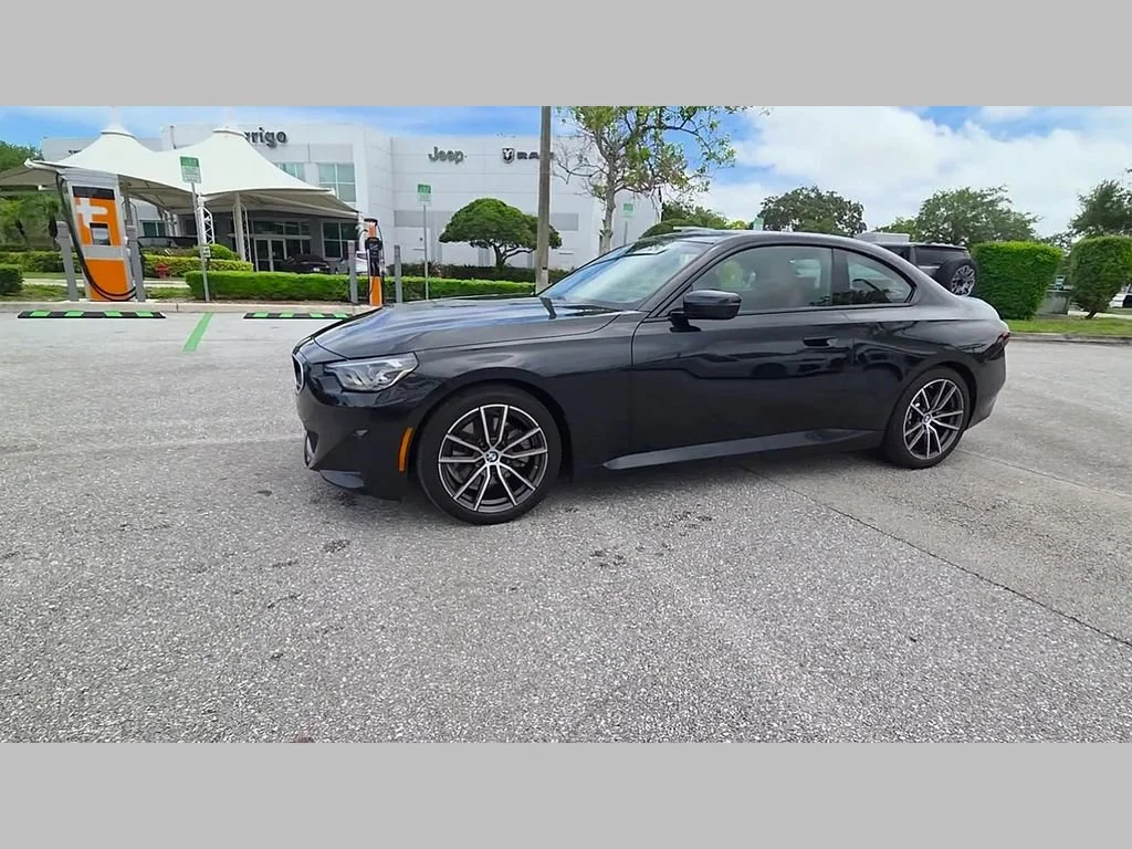 Used 2025 Black Sapphire Metallic BMW 230i image 46