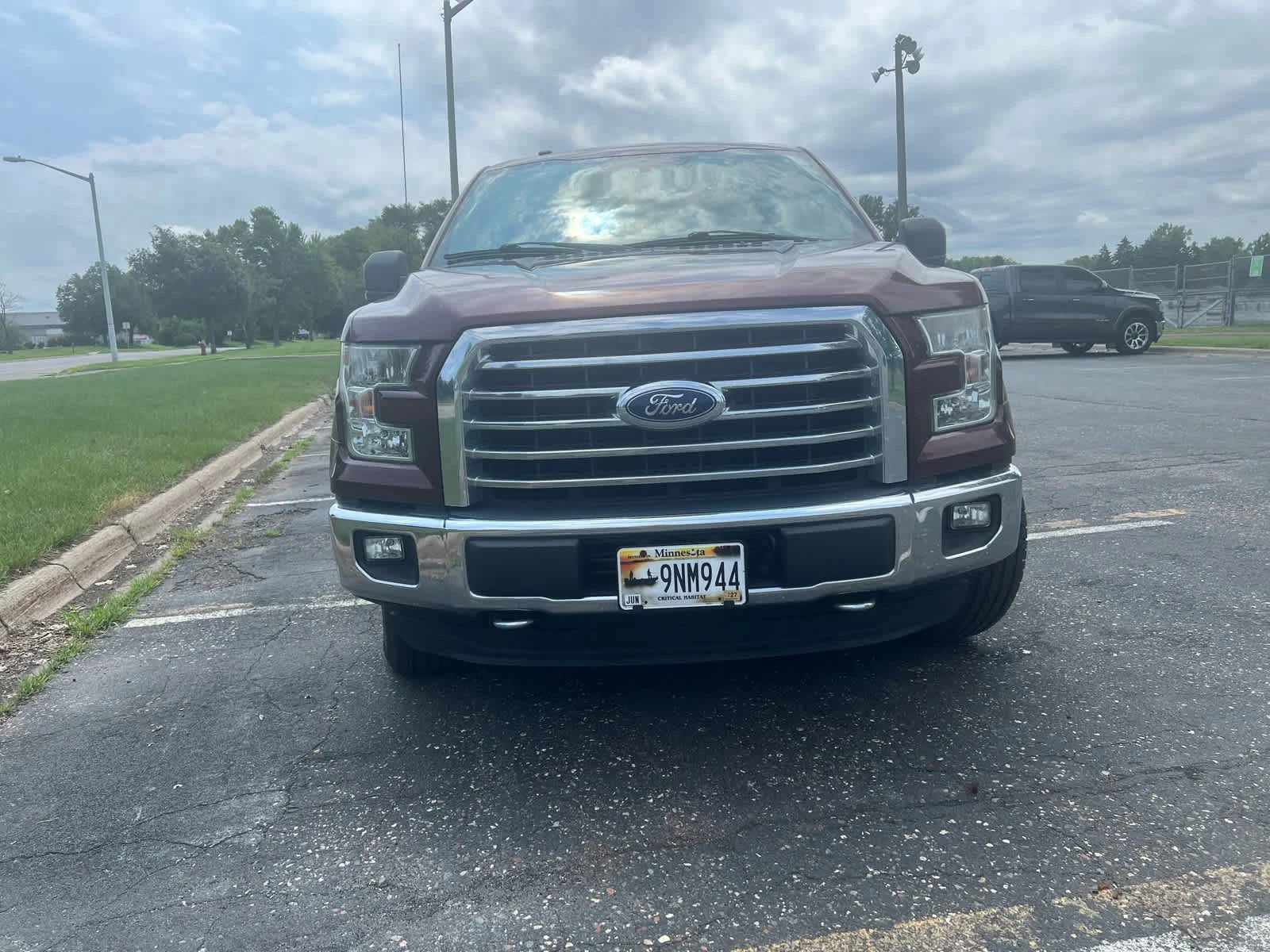 Used 2015 Bronze Fire Metallic Ford XLT image 2