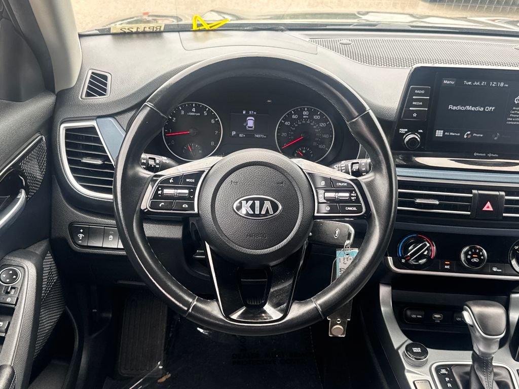 Used 2021 Black Kia S image 13
