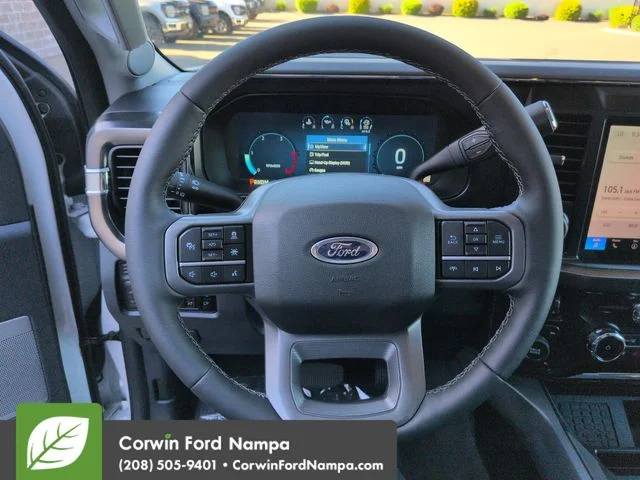 New 2026 Star White Metallic Tri-Coat Ford Lariat image 14