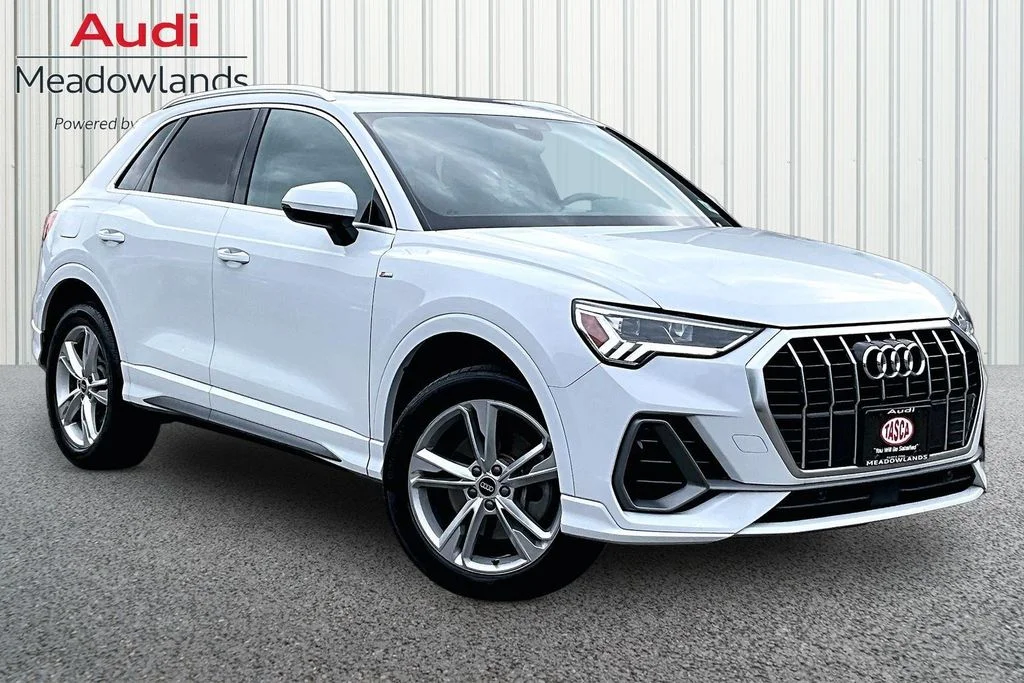 Used 2021 White Audi Premium Plus image 3