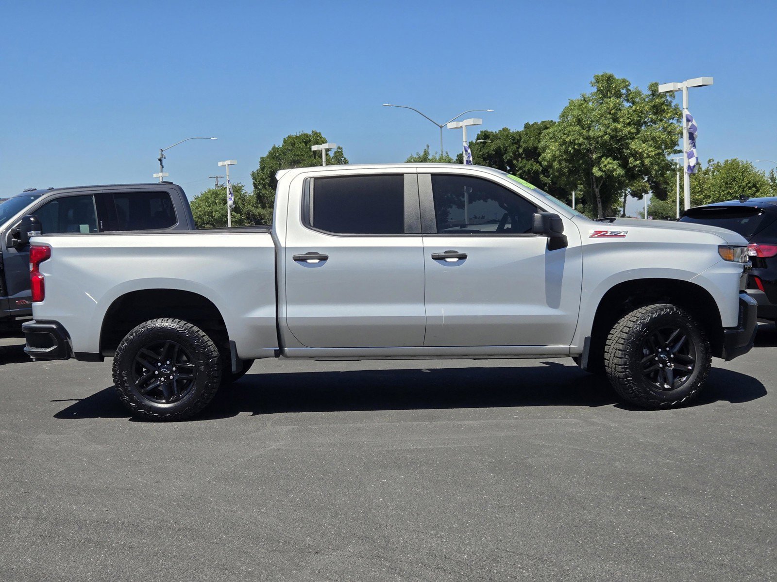 Certified Used 2021 Silver Ice Metallic Chevrolet Custom Trail Boss image 3