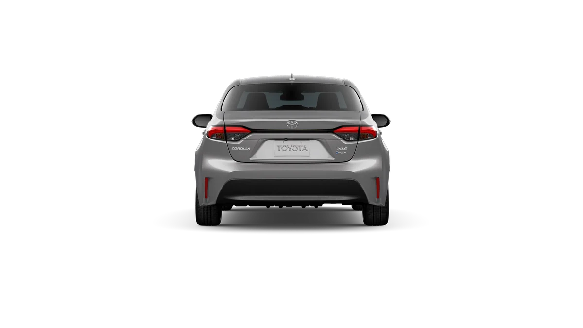 New 2027 Classic Silver Metallic Toyota Hybrid XLE image 38