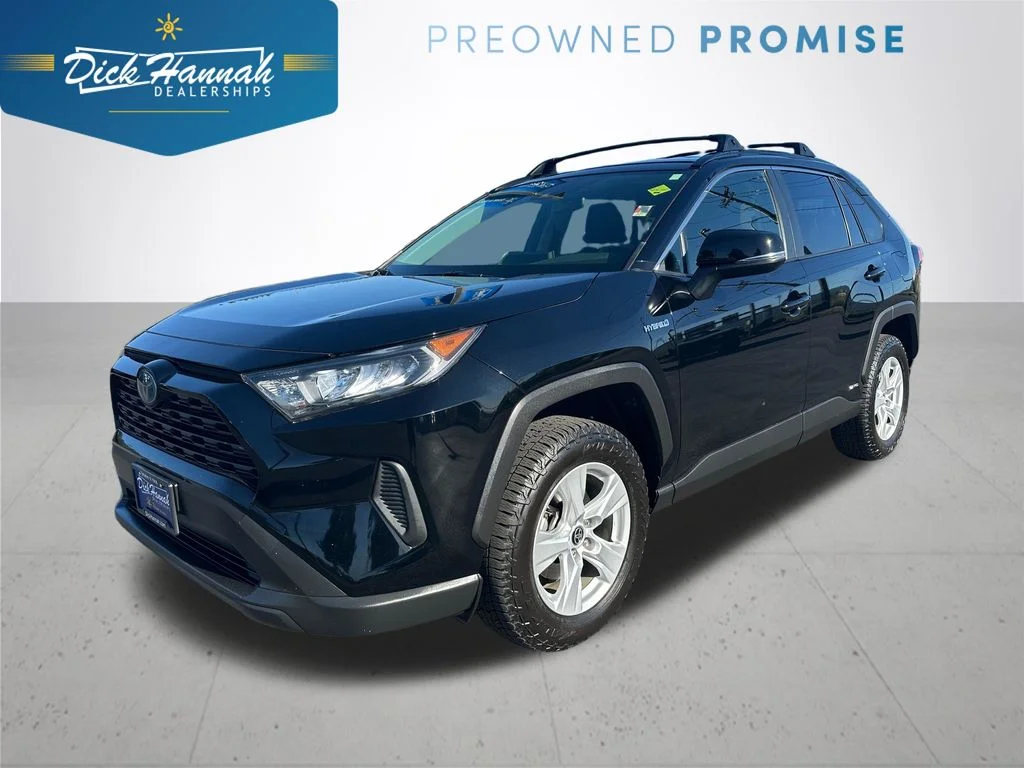 Used 2020 Black Toyota LE image 1