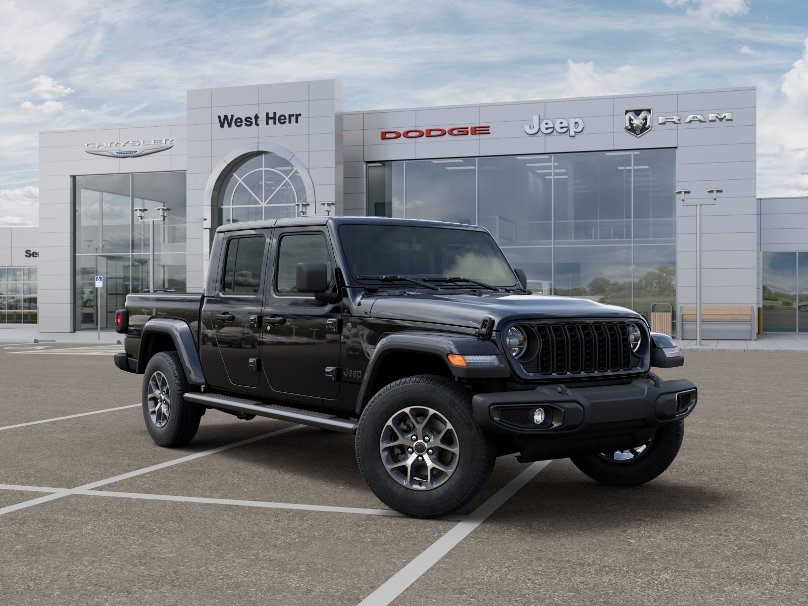 New 2026 Black Clear-Coat Exterior Paint Jeep Sport S image 5