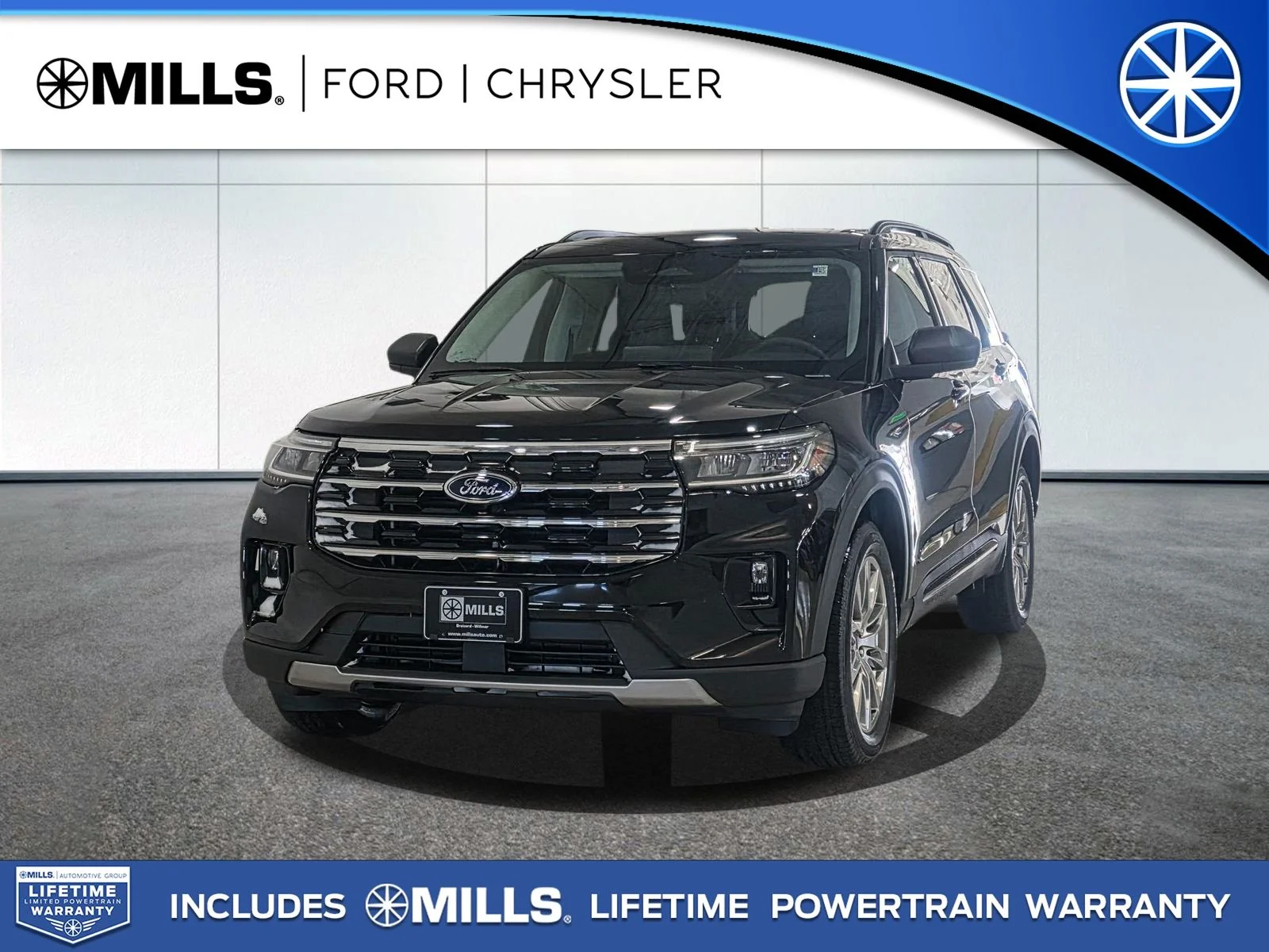 New 2026 Agate Black Metallic Ford Active image 1