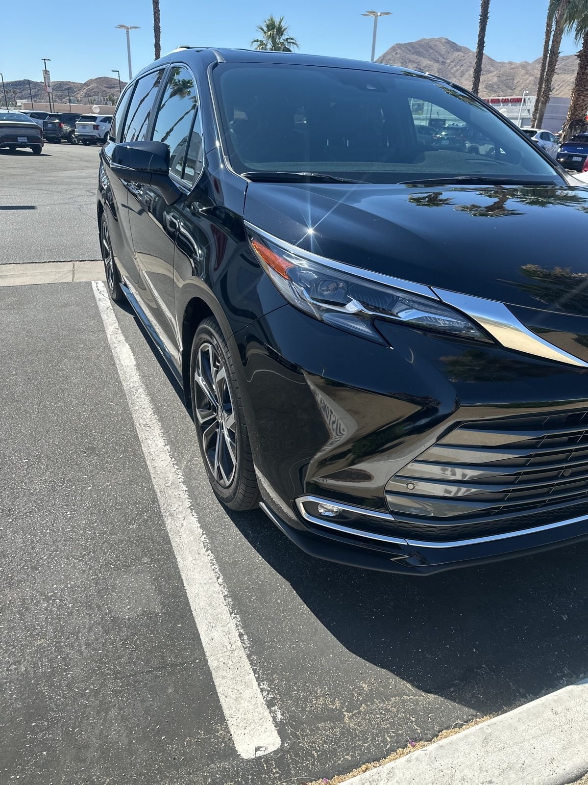 2025 Toyota Sienna Platinum 7-Passenger Hybrid FWD's photo