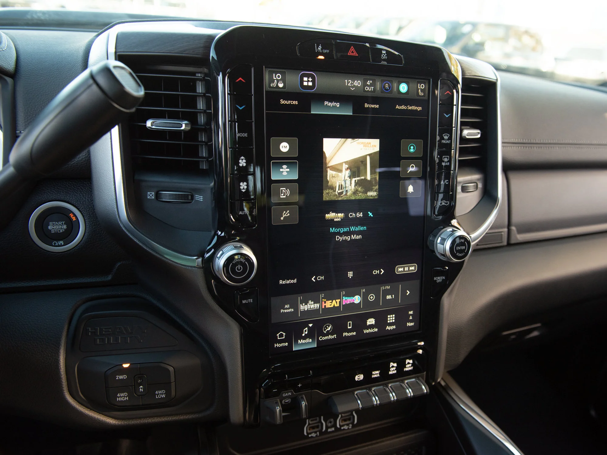 New 2027 Black RAM Laramie* Mega Cab 4x4, Sport Appearance Pkg, Sunroof, Heated/Ventilated Leather image 18