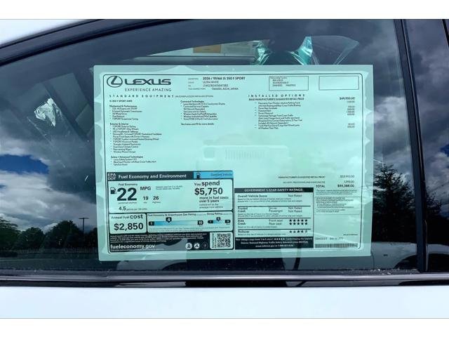 New 2026 Ultra White Lexus F SPORT AWD image 29