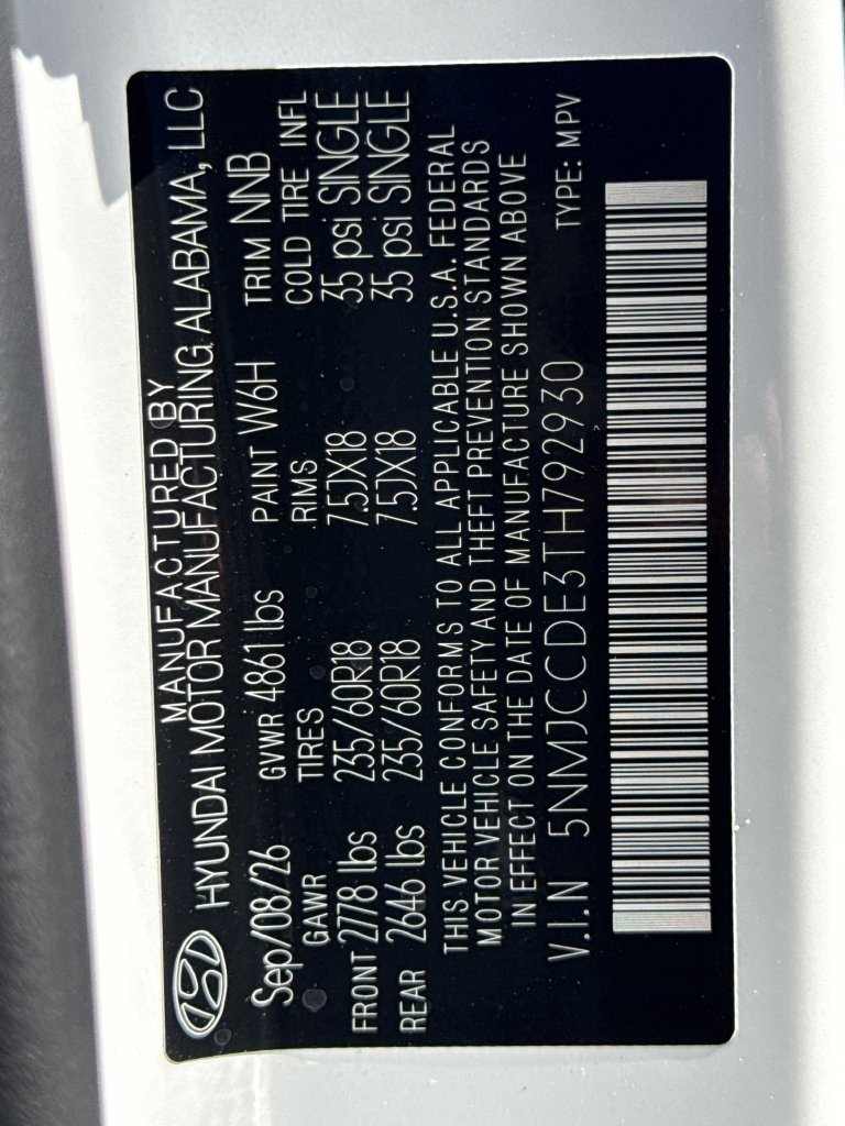 New 2026 White Hyundai SEL Premium image 30