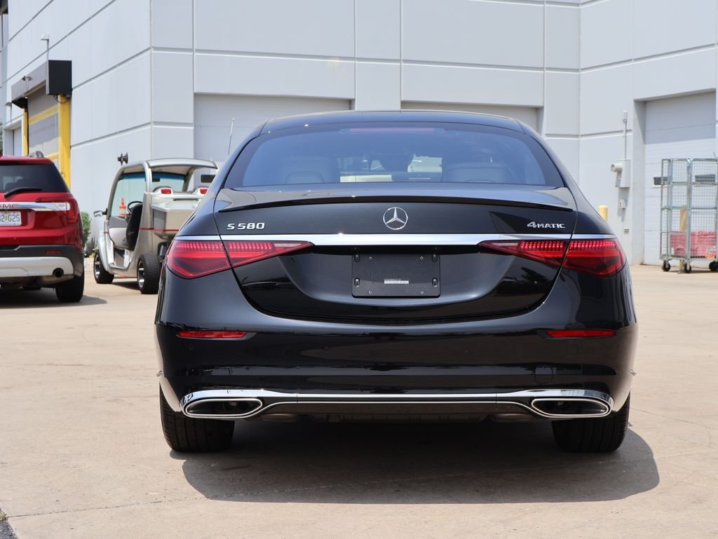 Certified Used 2023 Obsidian Black Metallic Mercedes-Benz S 580 image 6