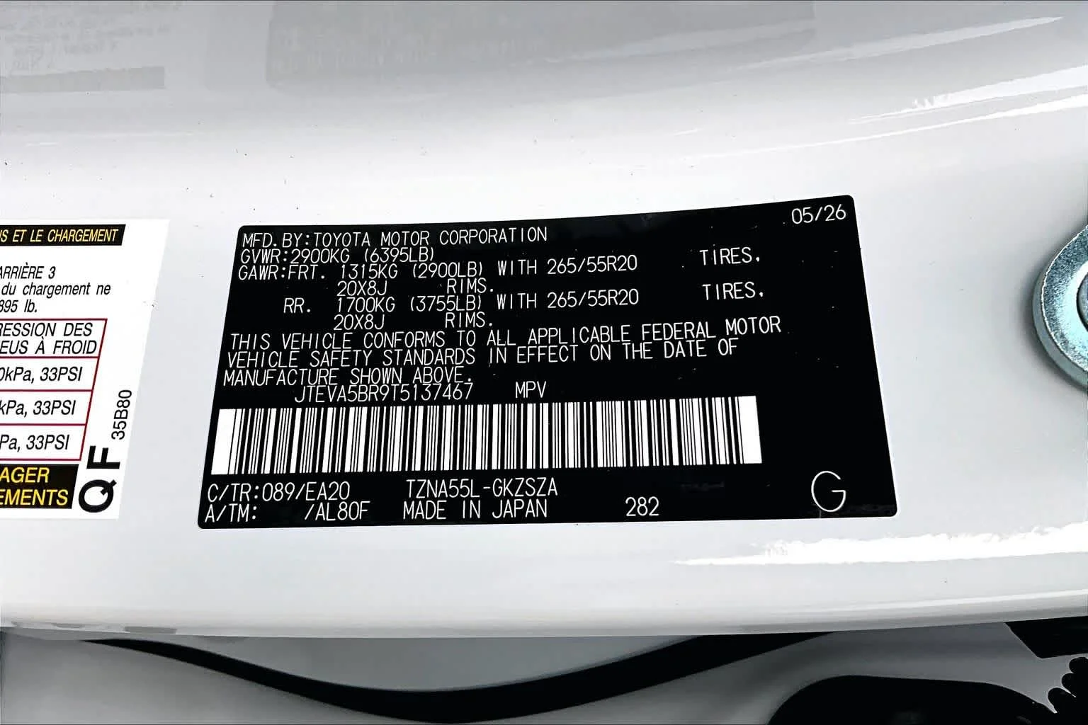 New 2026 Wind Chill Pearl Toyota TRD Sport Premium image 18