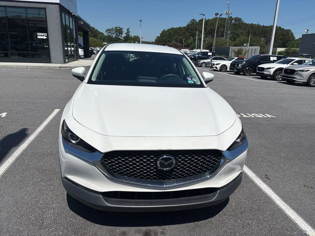 Used 2020 Snowflake White Pearl Mazda S image 3