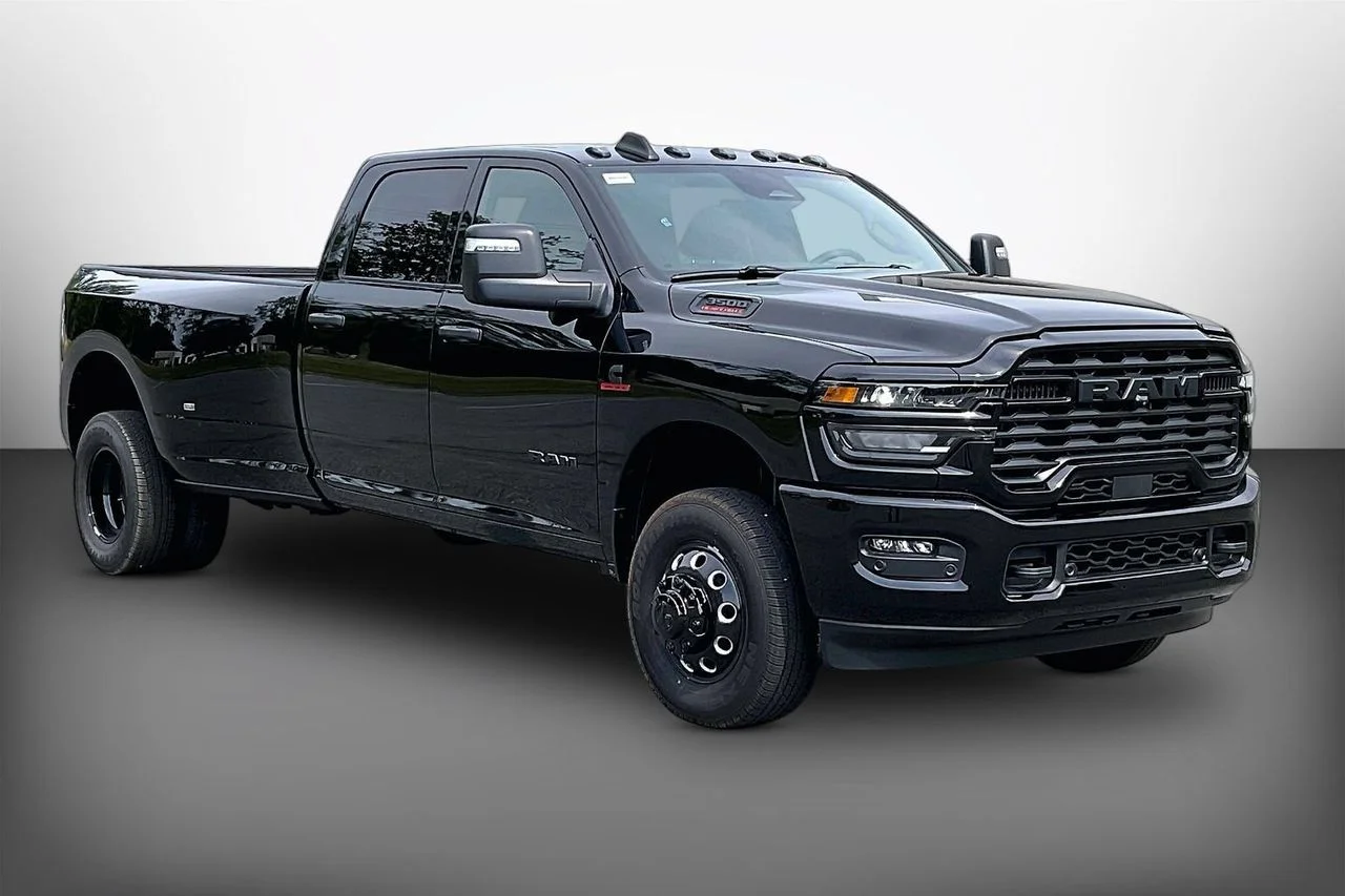 New 2026 Diamond Black Crystal Pearlcoat RAM Big Horn image 1
