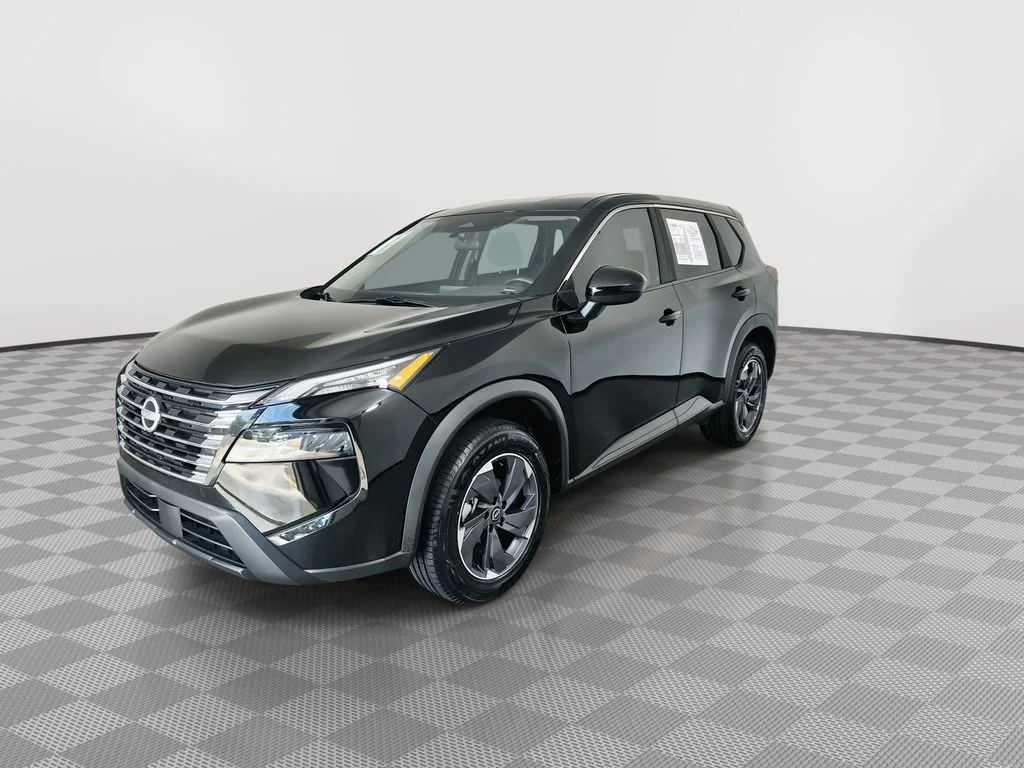 Certified Used 2025 Black Nissan SV image 4