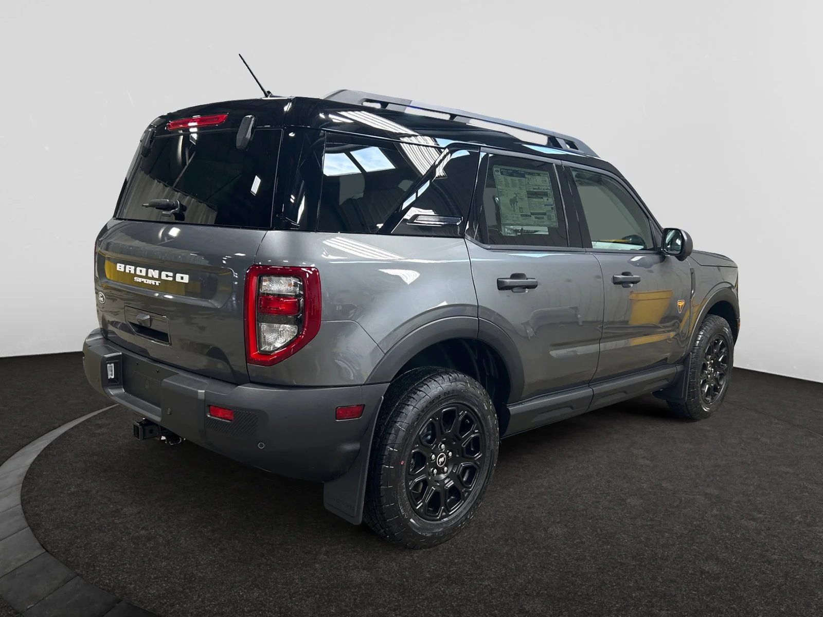 New 2026 Carbonized Grey Metallic Ford Badlands image 5