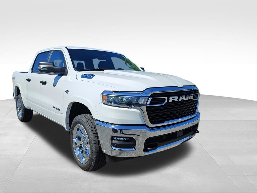 New 2026 Bright White Clear-Coat Exterior Paint RAM Big Horn/Lone Star image 8
