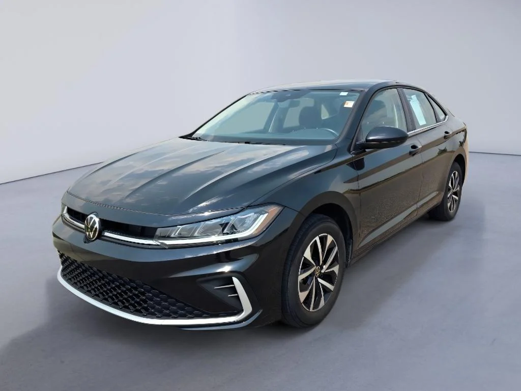 Used 2025 Deep Black Pearl Volkswagen S image 1