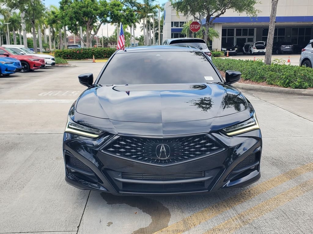 Used 2023 Black Acura A-Spec Package image 2