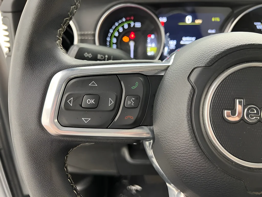 Used 2023 Silver Jeep Sahara 4xe image 16