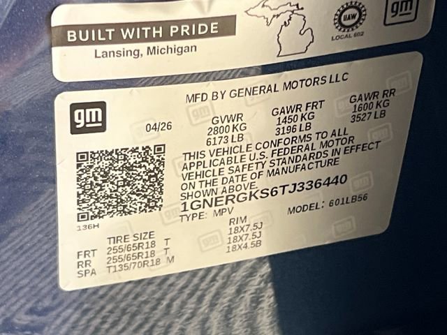 New 2026 Lakeshore Blue Metallic Chevrolet LT image 26
