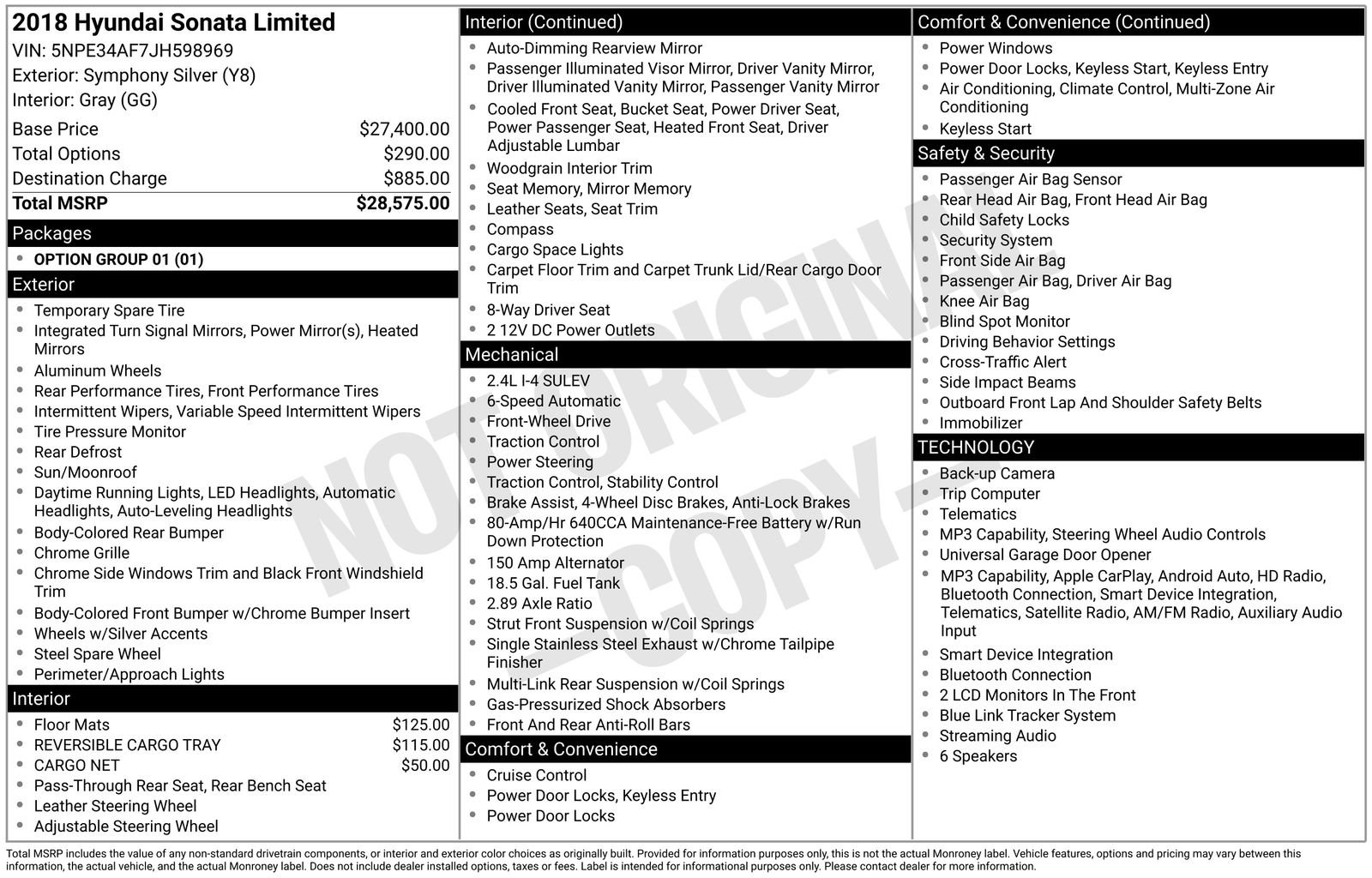 2018 Hyundai Sonata Limited
