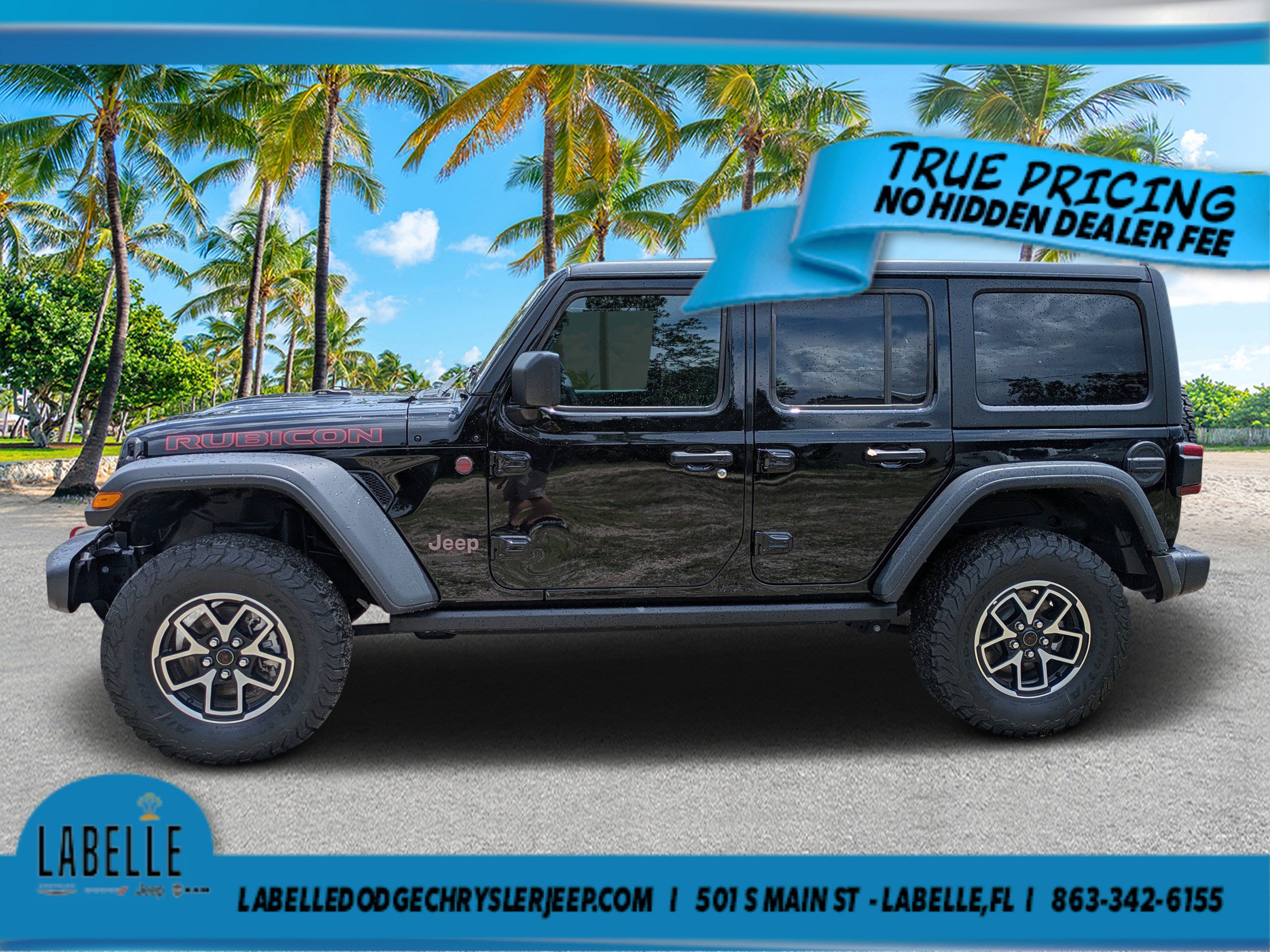Used 2026 Black Clearcoat Jeep Rubicon image 6
