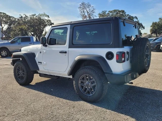 New 2026 Bright White Clear-Coat Exterior Paint Jeep Sport S image 5