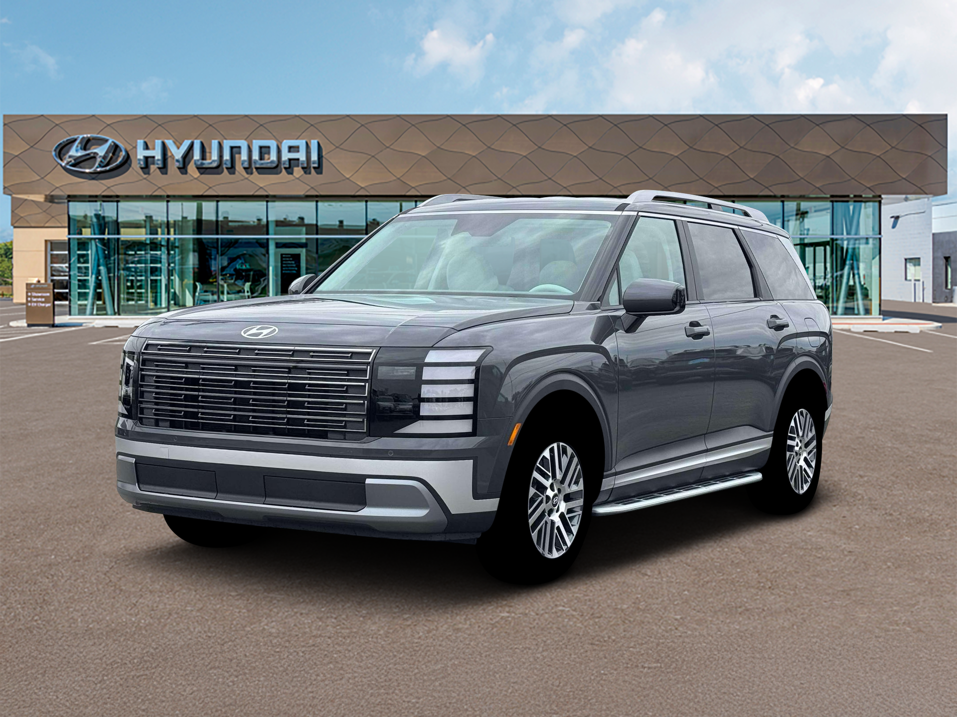 New 2026 Ecotronic Gray Pearl Hyundai SEL 7P image 1