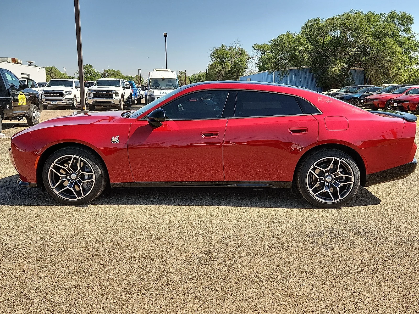 New 2026 Red Dodge SCAT PACK 4-DOOR AWD image 2