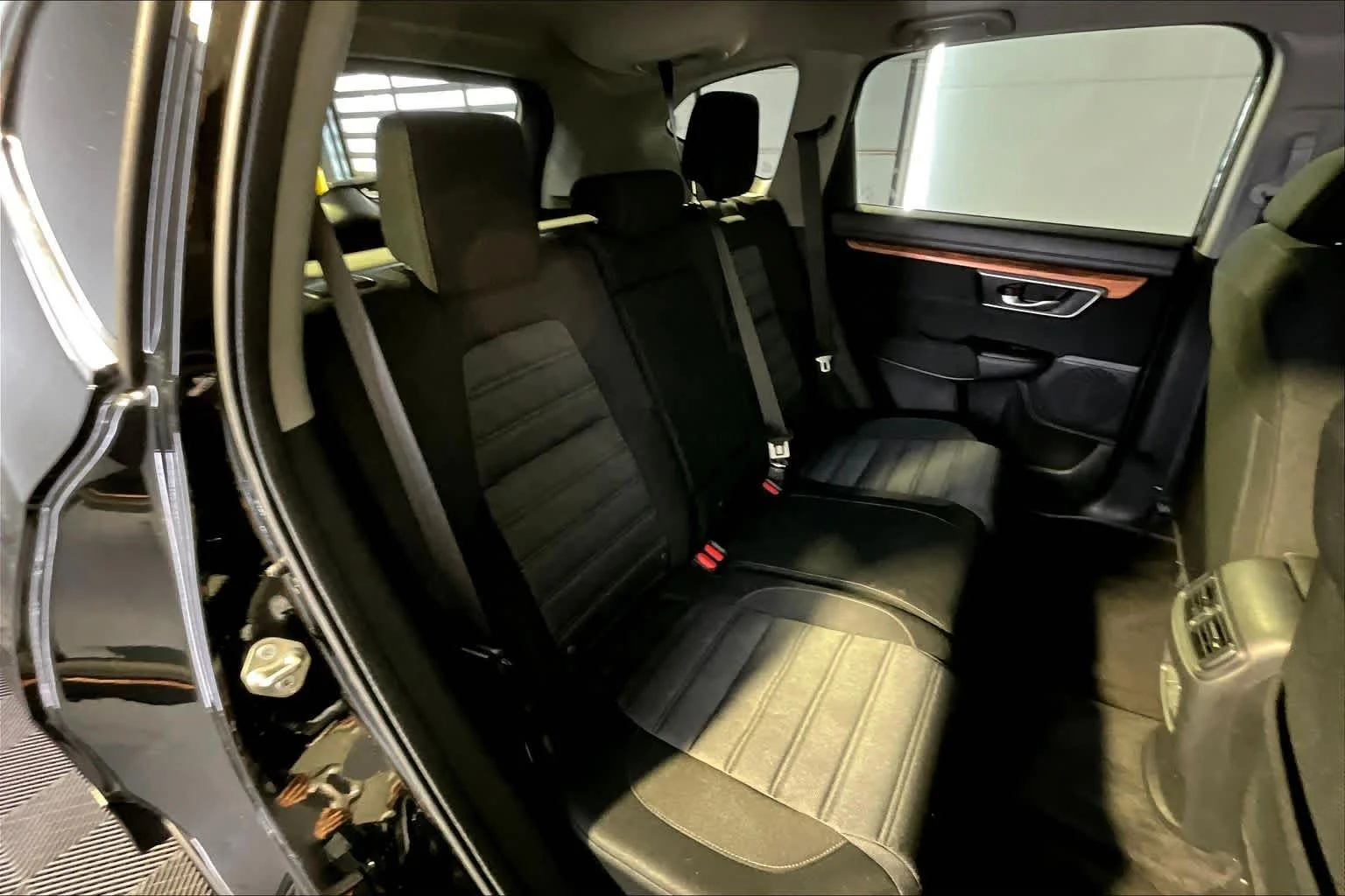 Used 2017 Crystal Black Pearl Honda EX image 19