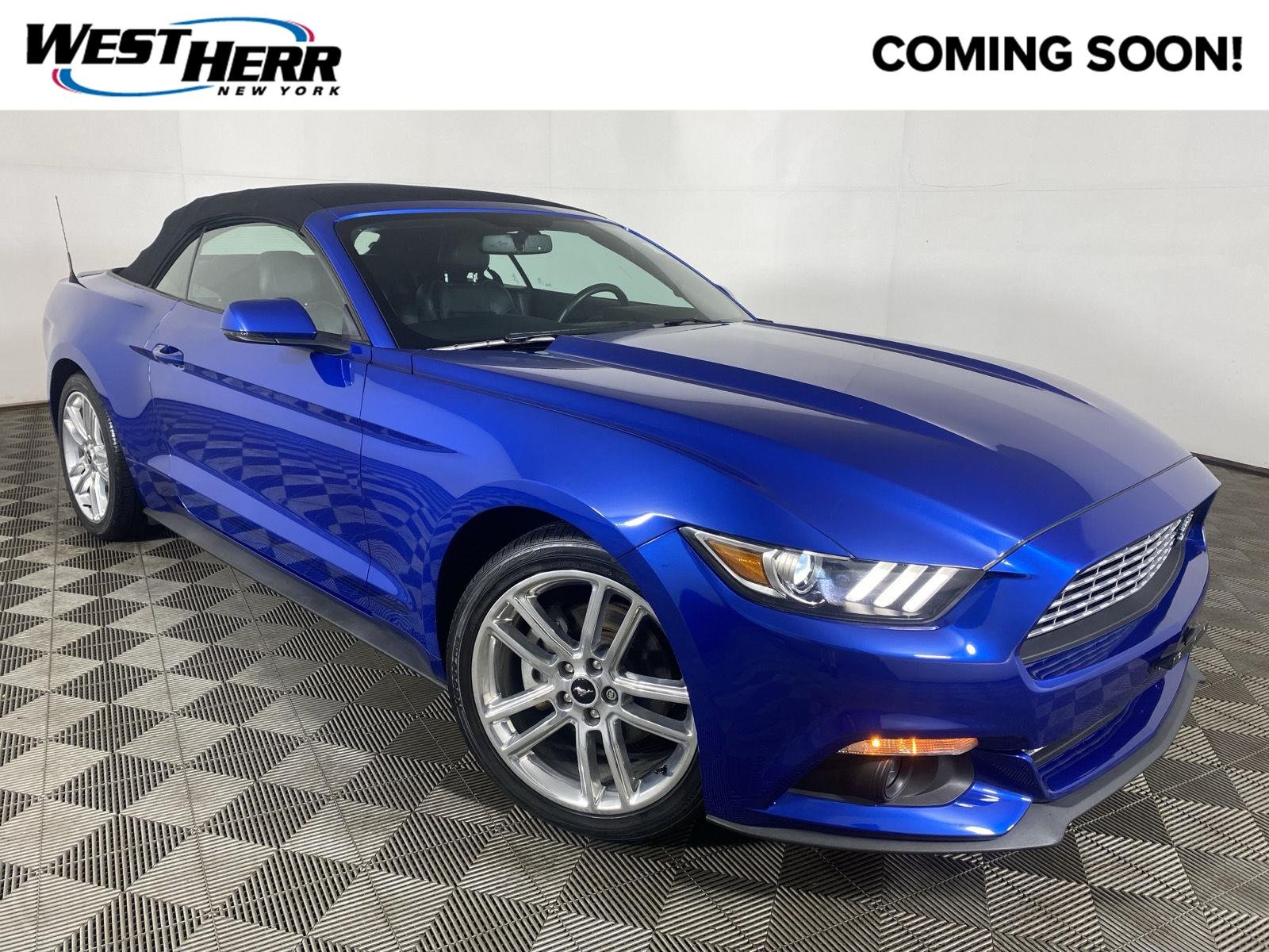 Used 2017 Lightning Blue Ford EcoBoost Premium image 1